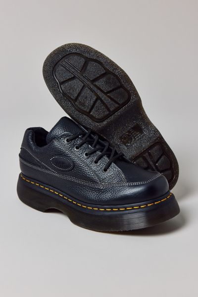 Dr. Martens' Women's Buzz 5-eye Shoe In Black Milled Nappa, Women's At Urban Outfitters In Black Milled Nappa