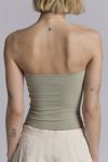 BDG Carla Sweetheart Neckline Ribbed Knit Tube Cropped Top