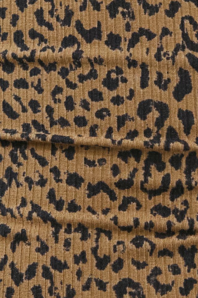 BDG Carla Sweetheart Neckline Printed Ribbed Knit Tube Top #3