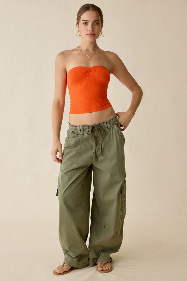 BDG Carla Sweetheart Neckline Ribbed Knit Tube Top #4