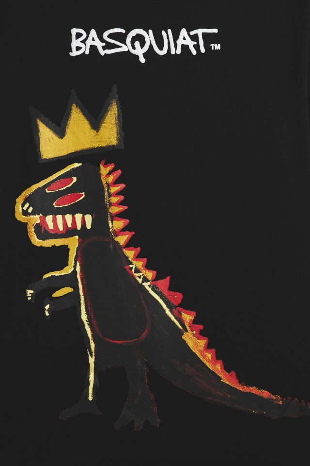 Basquiat T-Rex Art Graphic Tee #1