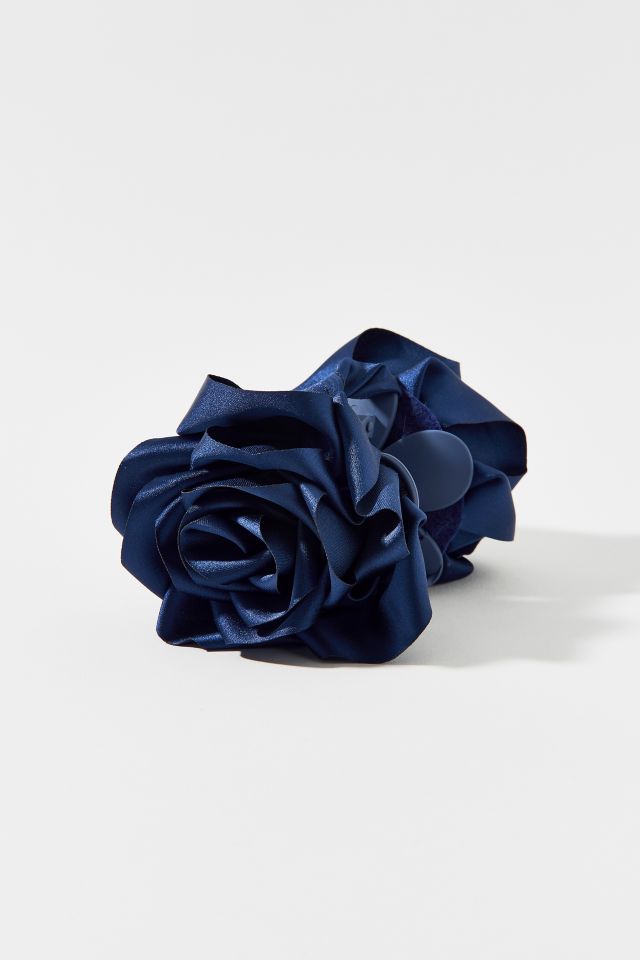 Satin Rosette Claw Clip #1