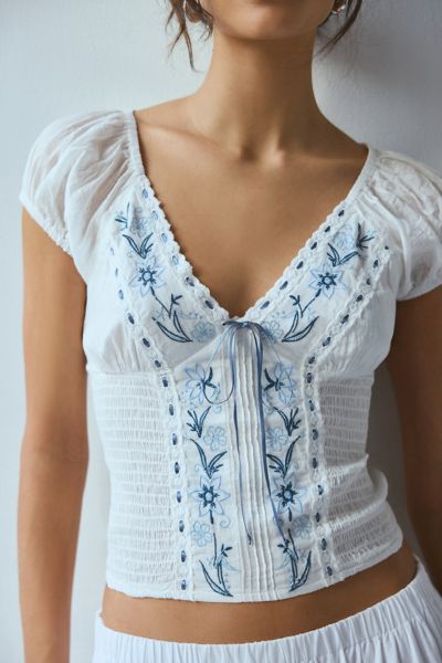 Kimchi Blue Penny Lace Blouse | Urban Outfitters