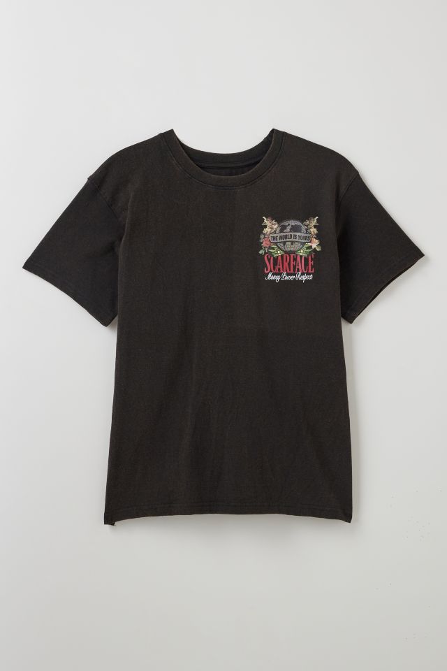 Scarface Graphic Washed Cotton Tee #1
