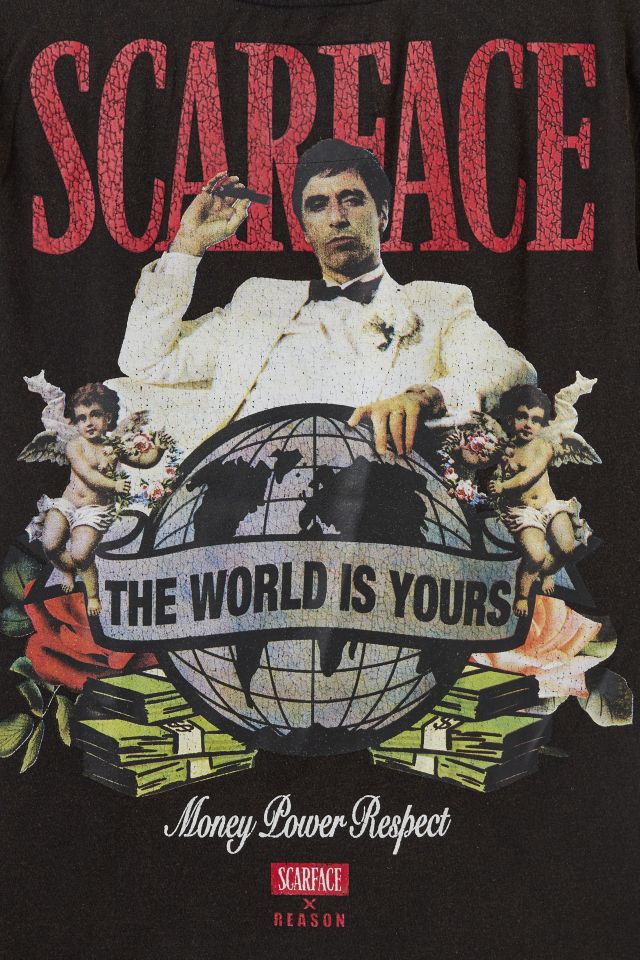 Scarface Graphic Washed Cotton Tee #2