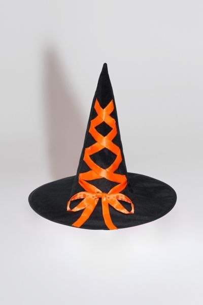 Toynk Halloween Witch Hat In Orange, Women's At Urban Outfitters In Black