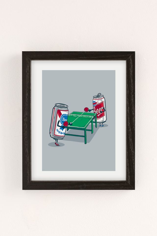 Ben Douglass Beer Pong Art Print #1