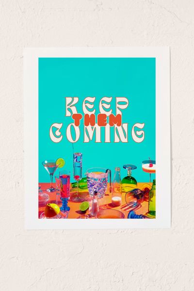 Pepino de Mar Keep Them Coming Art Print