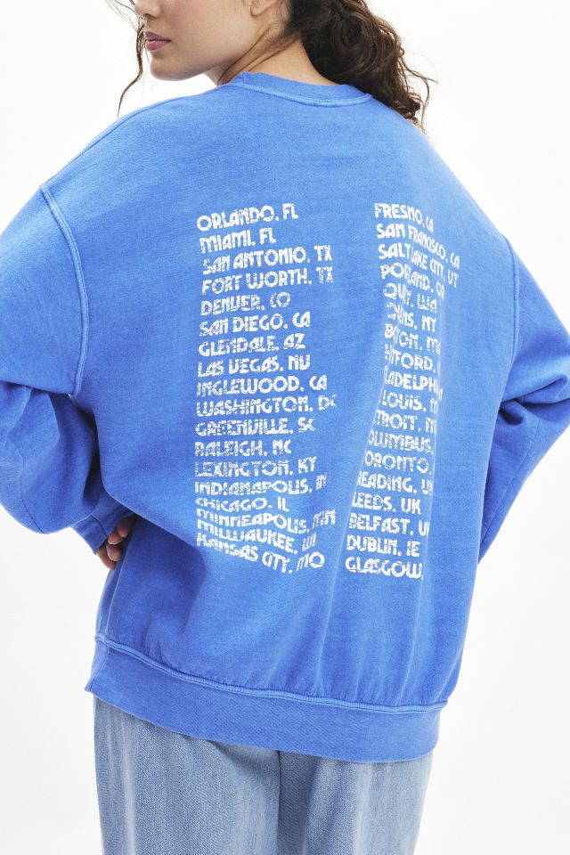 Blink 182 Billiard Tour Graphic Pullover Sweatshirt #1