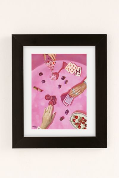 Caroline Ellis Art Ladies Game Night 3 Art Print