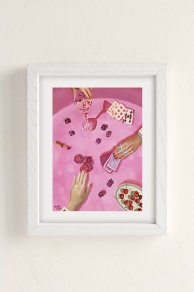 Caroline Ellis Art Ladies Game Night 3 Art Print