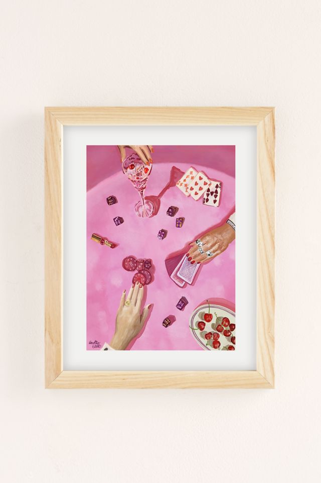 Caroline Ellis Art Ladies Game Night 3 Art Print #1