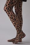 Animal Print Tights