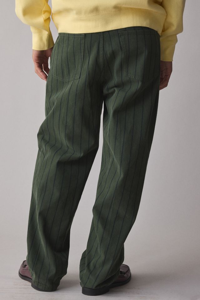 OBEY Baggy Stripe Pattern Jean #1