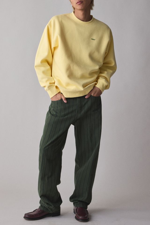 OBEY Baggy Stripe Pattern Jean #2