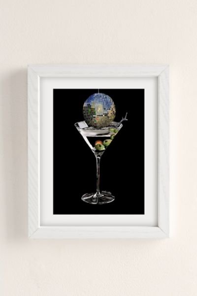 Caroline Ellis Art Disco Martini Art Print