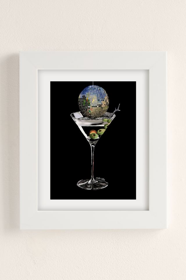 Caroline Ellis Art Disco Martini Art Print #1
