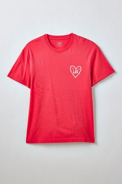 Elan - Heart Graphic Crewneck Tee main image 1