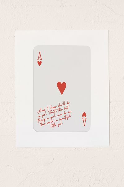 GS Print Shoppe Beautiful Little Fool Art Print