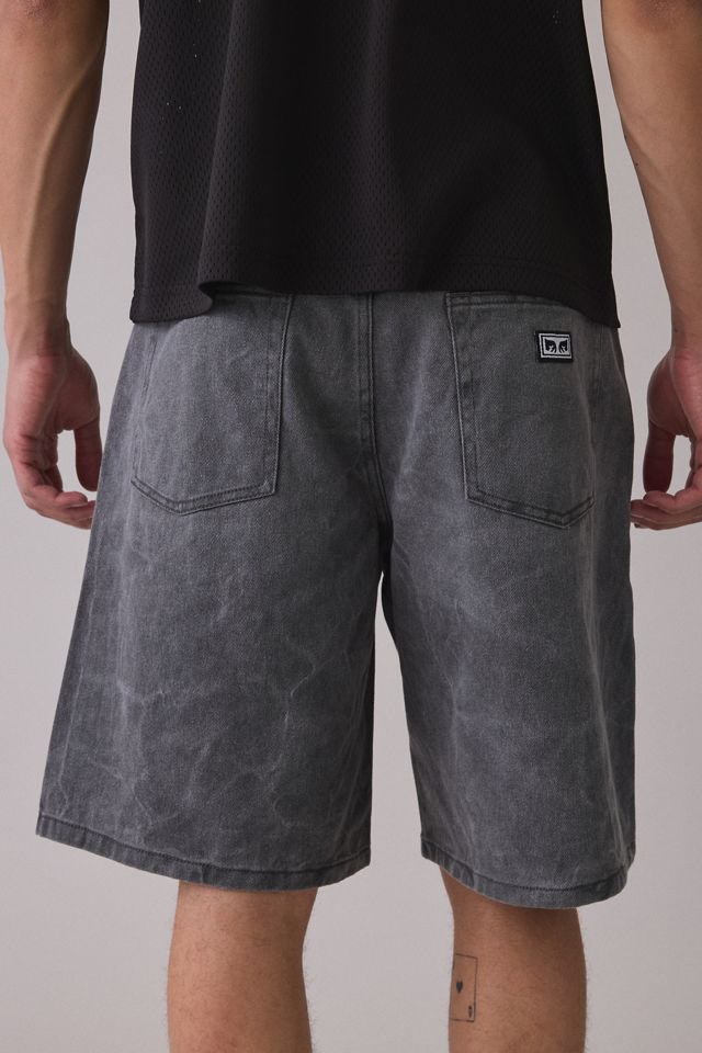 OBEY Bigwig Baggy Denim Jorts #1