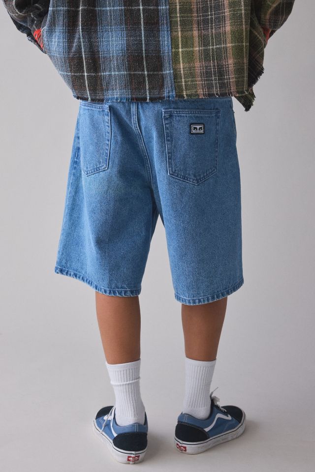 OBEY Bigwig Baggy Denim Jort #1