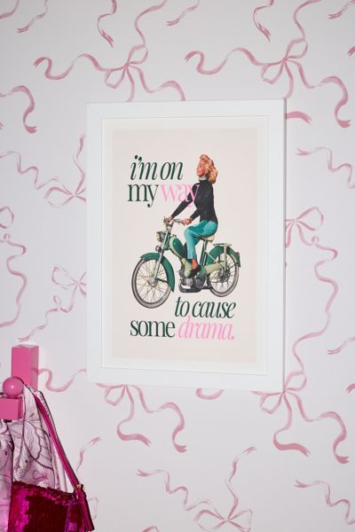 GS Print Shoppe Cause Some Drama Art Print