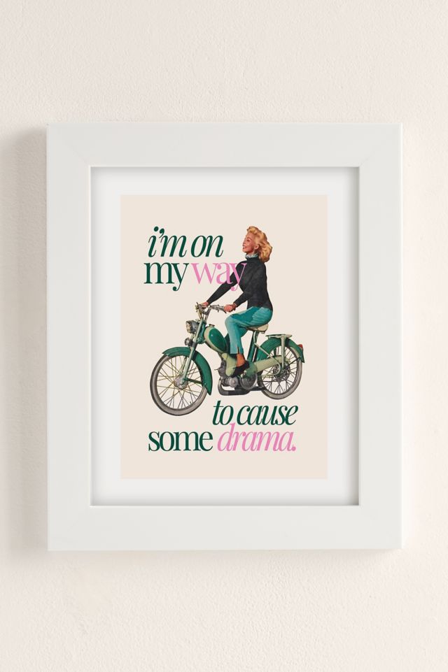 GS Print Shoppe Cause Some Drama Art Print #1