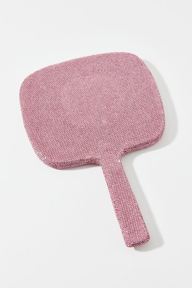 Rhinestone Handheld Mirror #1