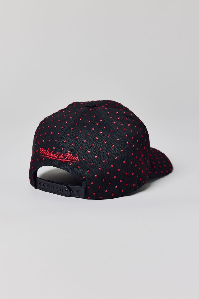 Casquette Pro Snapback Mitchell & Ness NBA Chicago Bulls à Pois #1