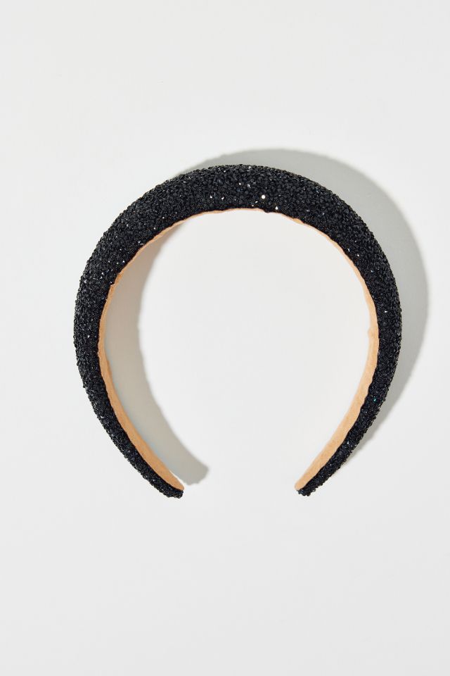 Glitter Embellished Puffy Headband #1