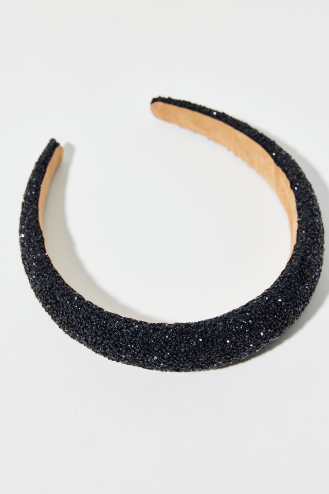 Glitter Embellished Puffy Headband #2