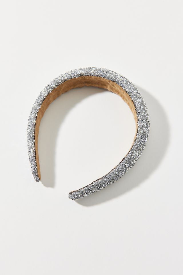 Glitter Embellished Puffy Headband #2