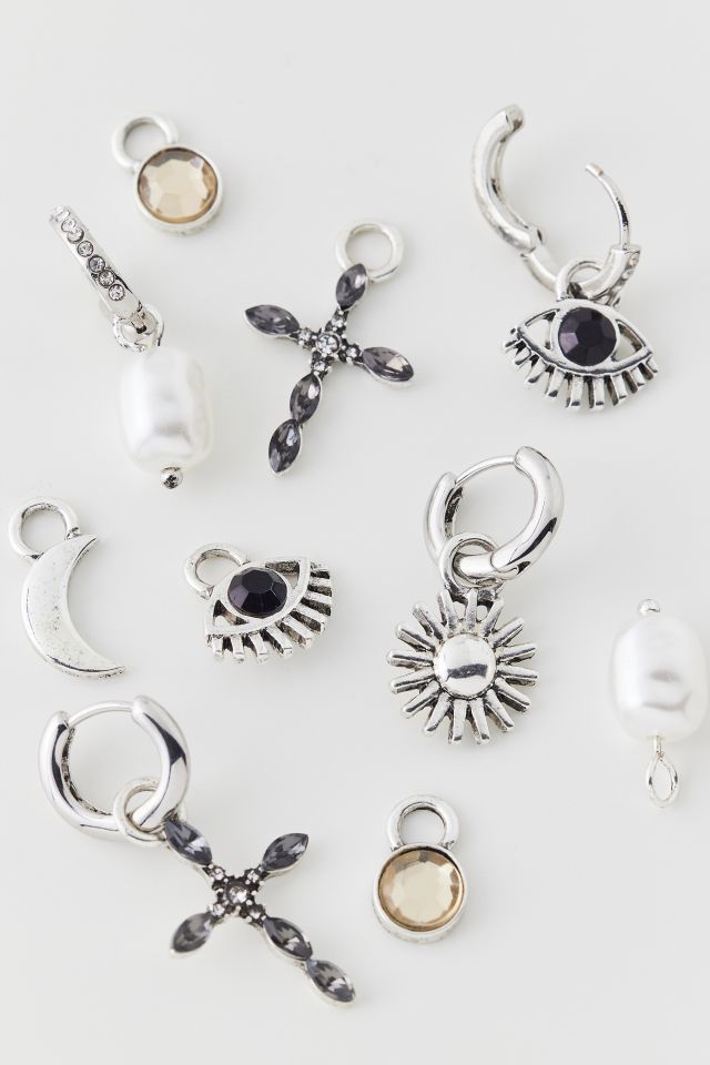 Urban outfitters silver hoops sales