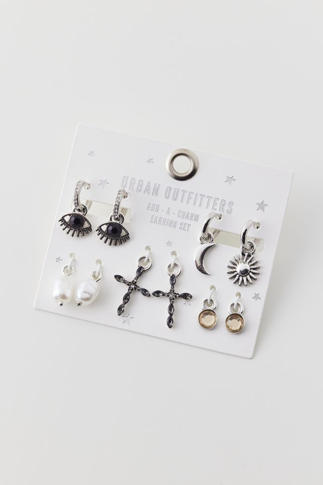 Add-A-Charm Hoop Earring Set #3