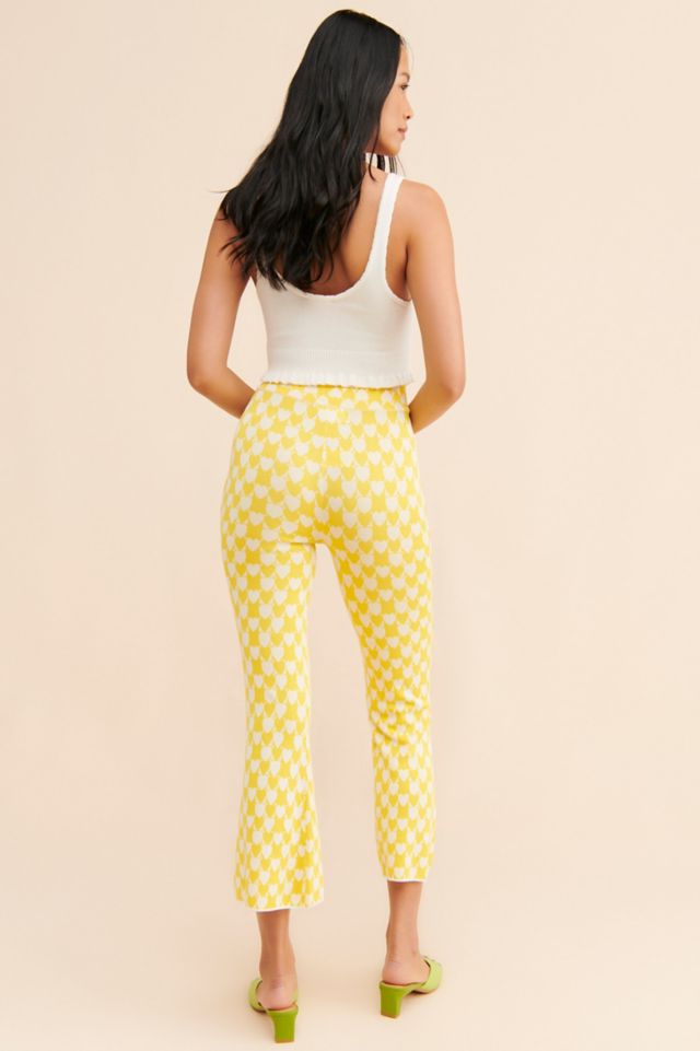 Glamorous Heart Knit Pants #1