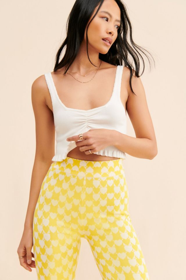 Glamorous Heart Knit Pants #2