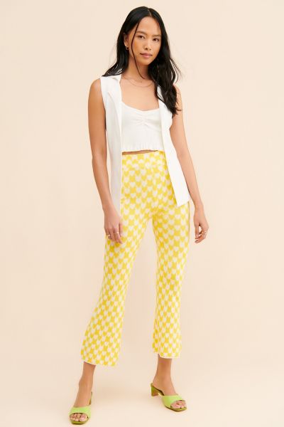 Glamorous Heart Knit Pants