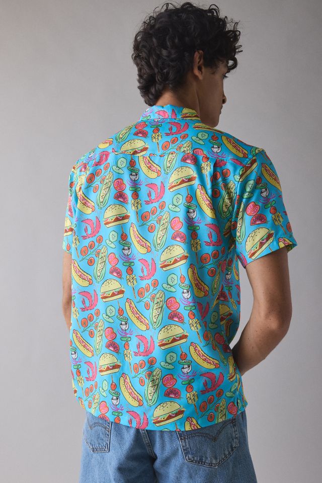 Boardies Grill Master Pattern Short Sleeve Shirt #1