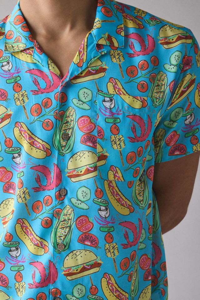 Boardies Grill Master Pattern Short Sleeve Shirt #3