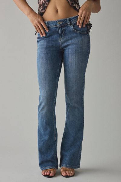 Jeans évasés Brooke à taille basse BDG