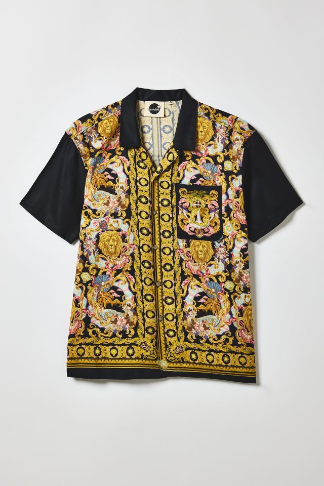Boardies Baroque Pattern Short Sleeve Shirt #1
