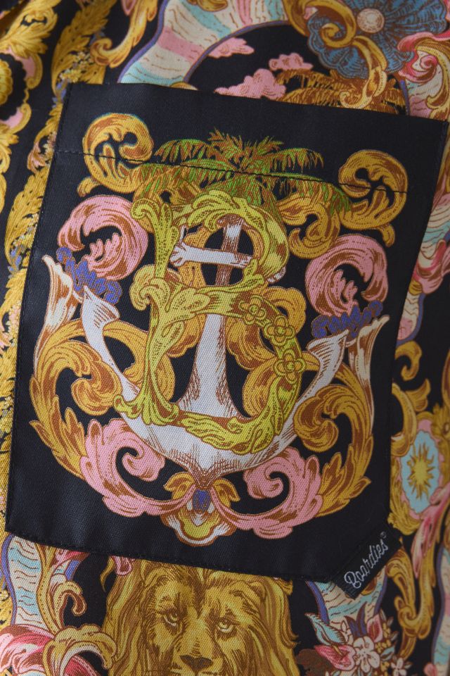 Boardies Baroque Pattern Short Sleeve Shirt #4