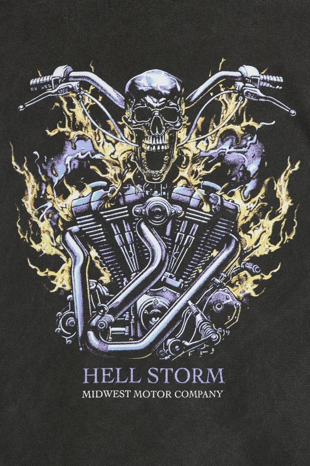 T-shirt à manches longues Hell Storm Motor Company #1