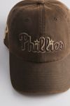 Mitchell & Ness MLB Philadelphia Phillies Leather Dad Hat