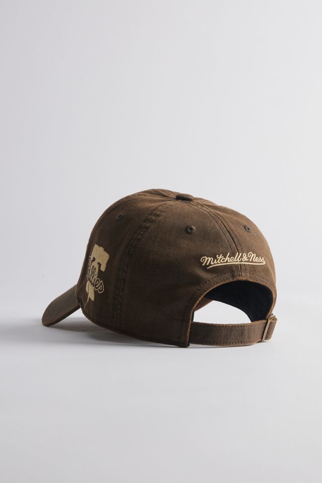 Mitchell & Ness MLB Philadelphia Phillies Faux Leather Dad Hat #2
