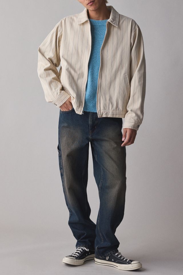 OBEY Stripe Zip-Up Jacket #2