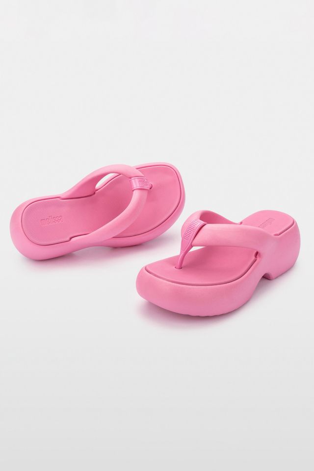 Melissa Free Fuzzy Heeled Thong Sandal #2