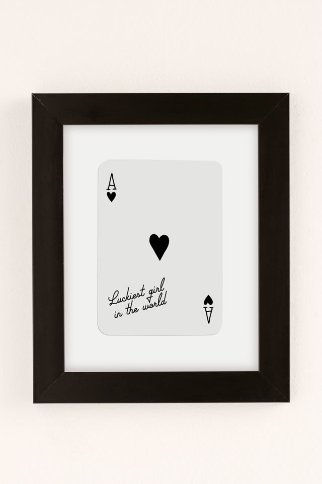 GS Print Shoppe Luckiest Girl Art Print #1