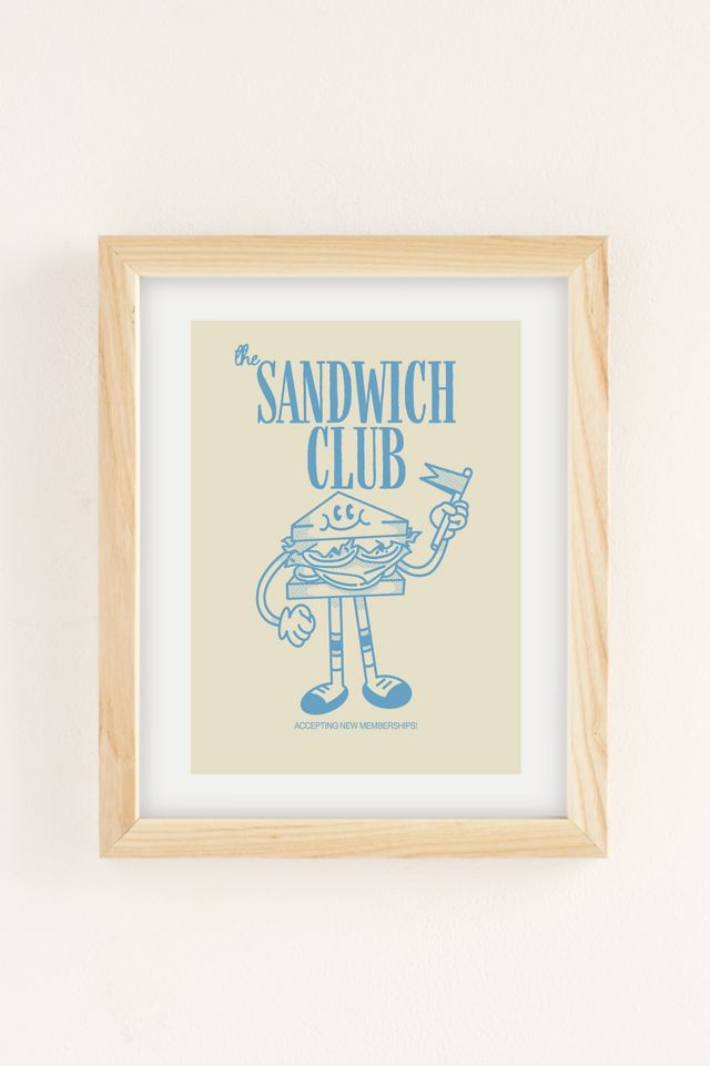 GS Print Shoppe Sandwich Club Art Print #1