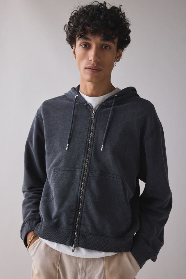 BDG Bonfire Graphic Full Zip Hoodie Sweatshirt
